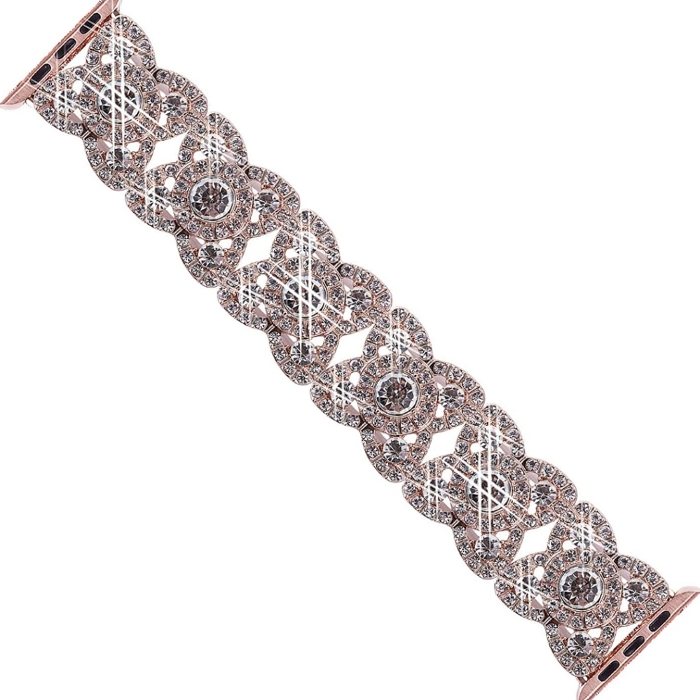 🆕️ Elegant Rhinestone Apple Replacement Band - Picture 4 of 4